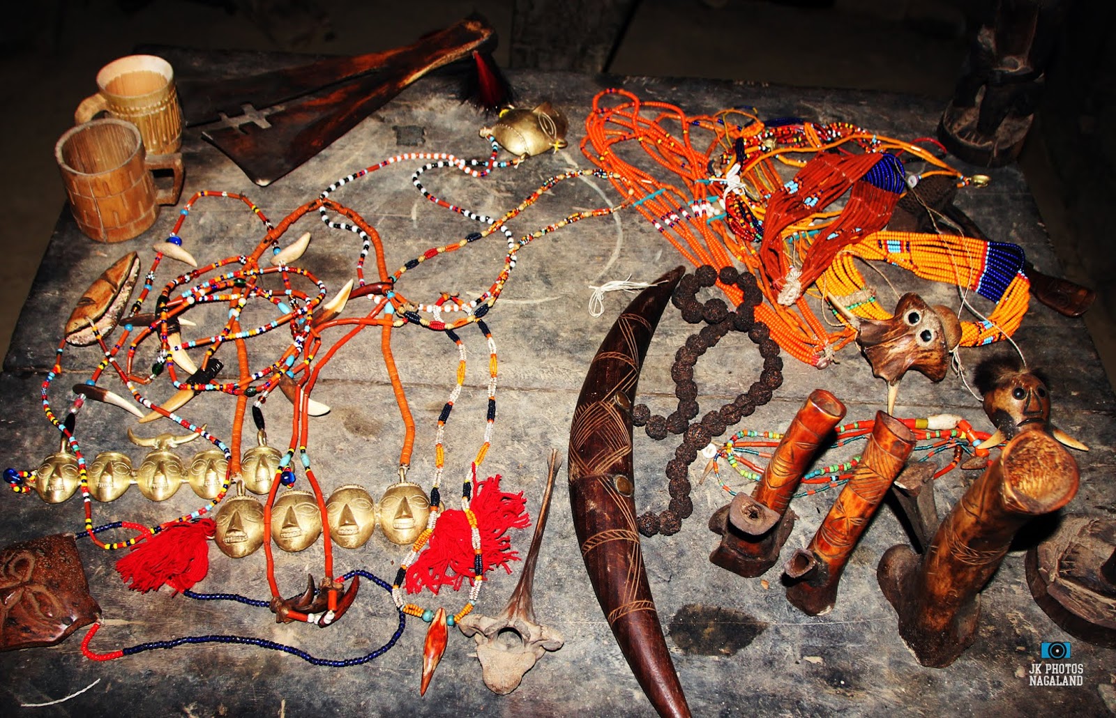 Photos of Woodwork, Art and Handicrafts of Nagaland