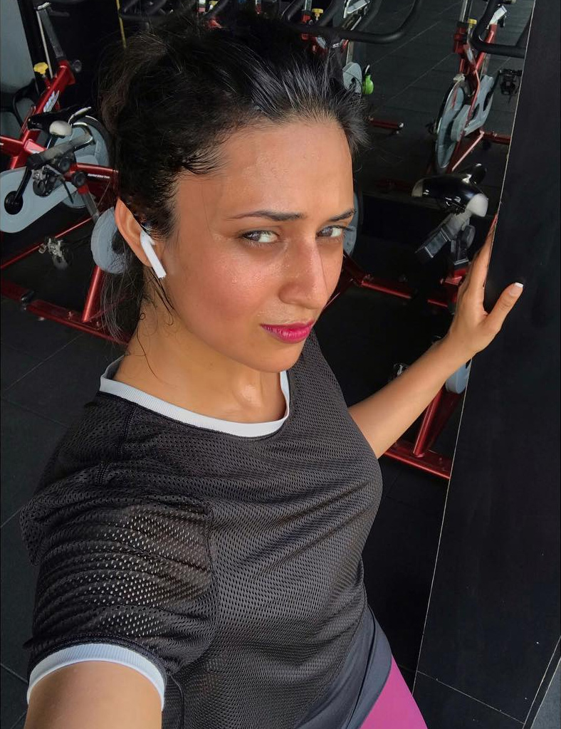 Divyanka Tripathi gym indian tv actress