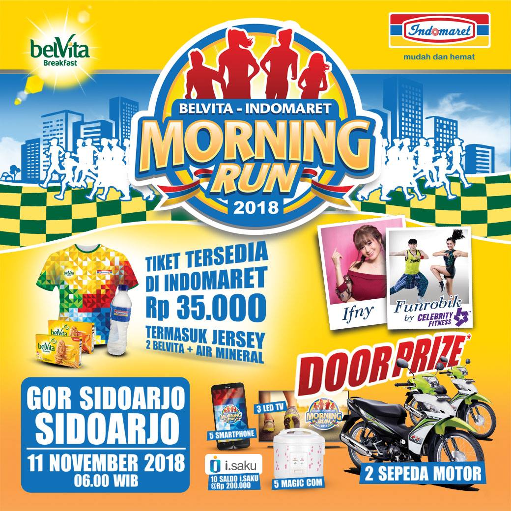 Belvita-Indomaret Morning Run Sidoarjo 2018