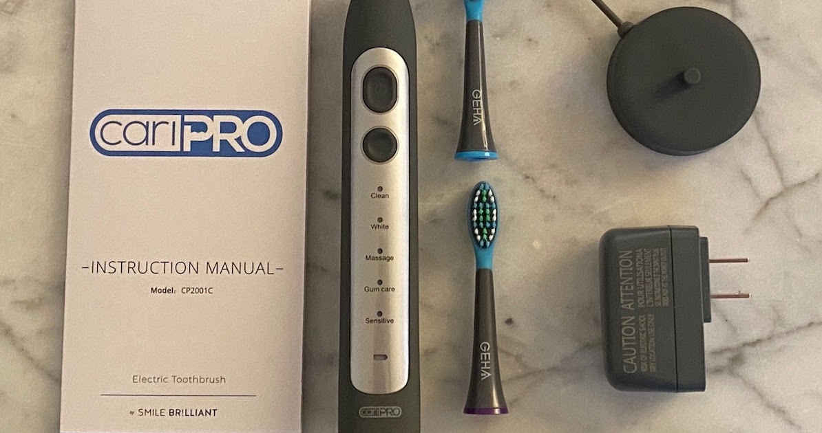 lola's secret beauty blog cariPRO™ Electric Toothbrush Review