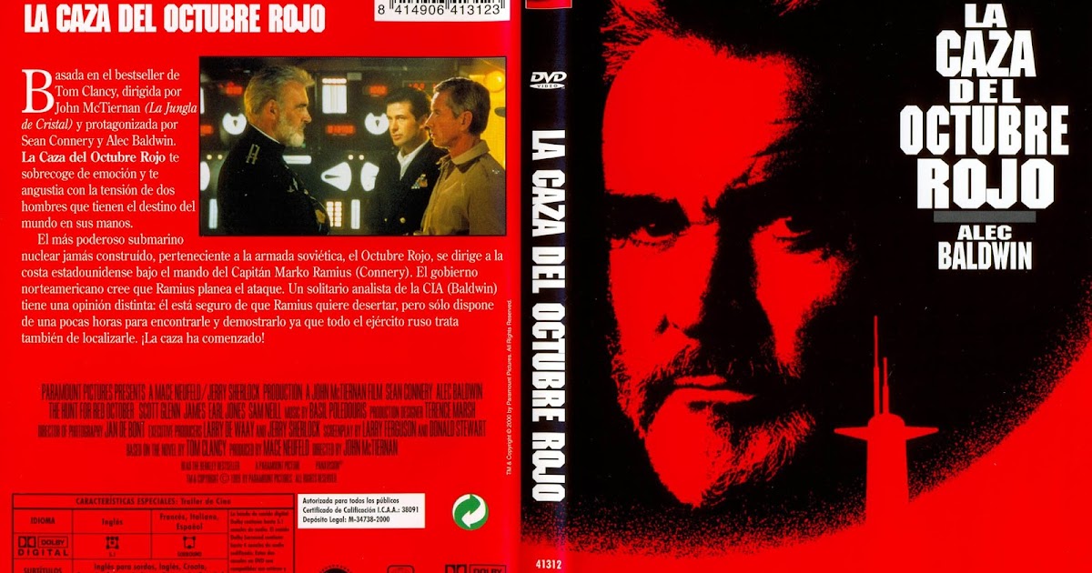 Toma Tu DVD La caza del Octubre Rojo (The Hunt for Red October) Toma Tu DVD La caza del Octubre Rojo (The Hunt for Red October)