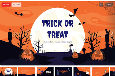 Free Halloween  Google Slides and PowerPoint Templates for Teachers