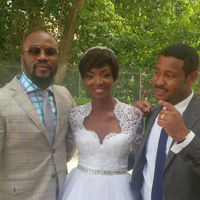 ivie okujaye wedding dress