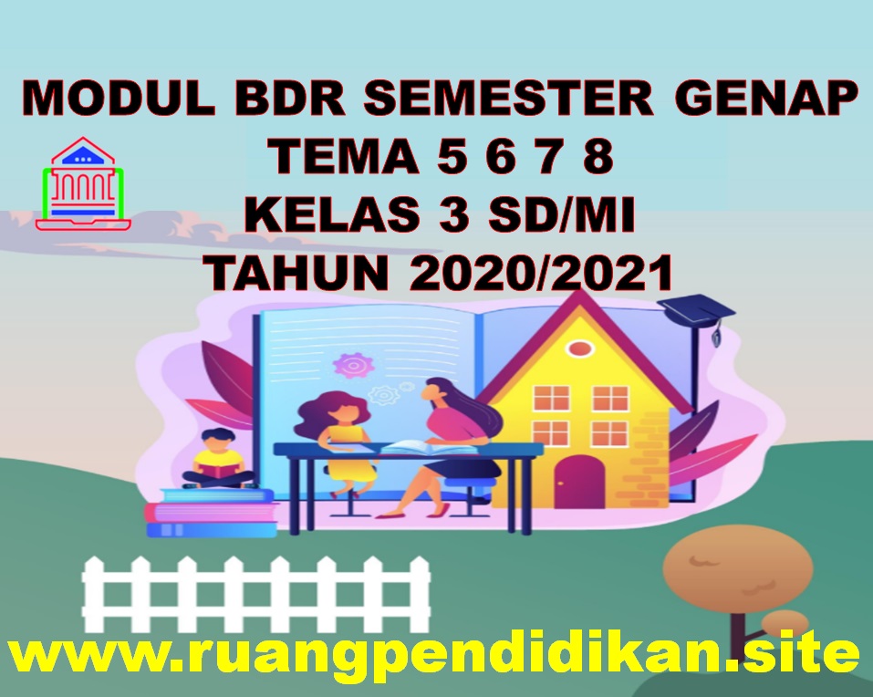 Modul Bdr Tema 5 6 7 8 Kelas 3 Sd Mi Semester 2 Kurikulum 2013 Ruang Pendidikan