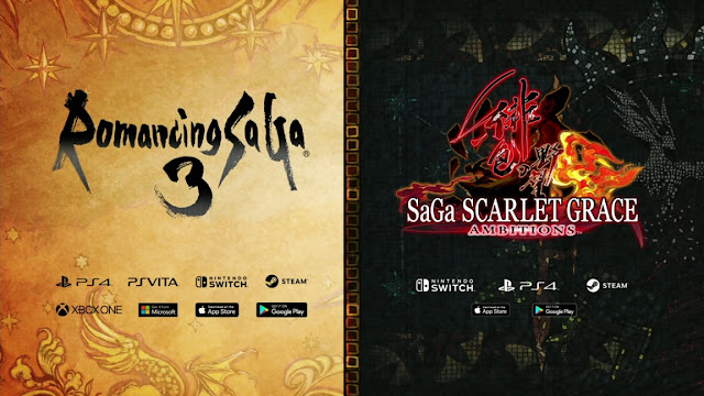 Romancing SaGa 3 e SaGa Scarlet Grace Ambitions são anunciados para o Ocidente