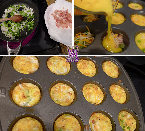 What Micky Eats...: At Home: Mini Western Omelettes