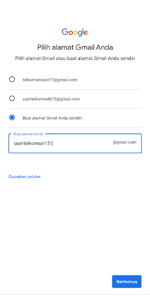 Buat Akun Email Gmail Baru