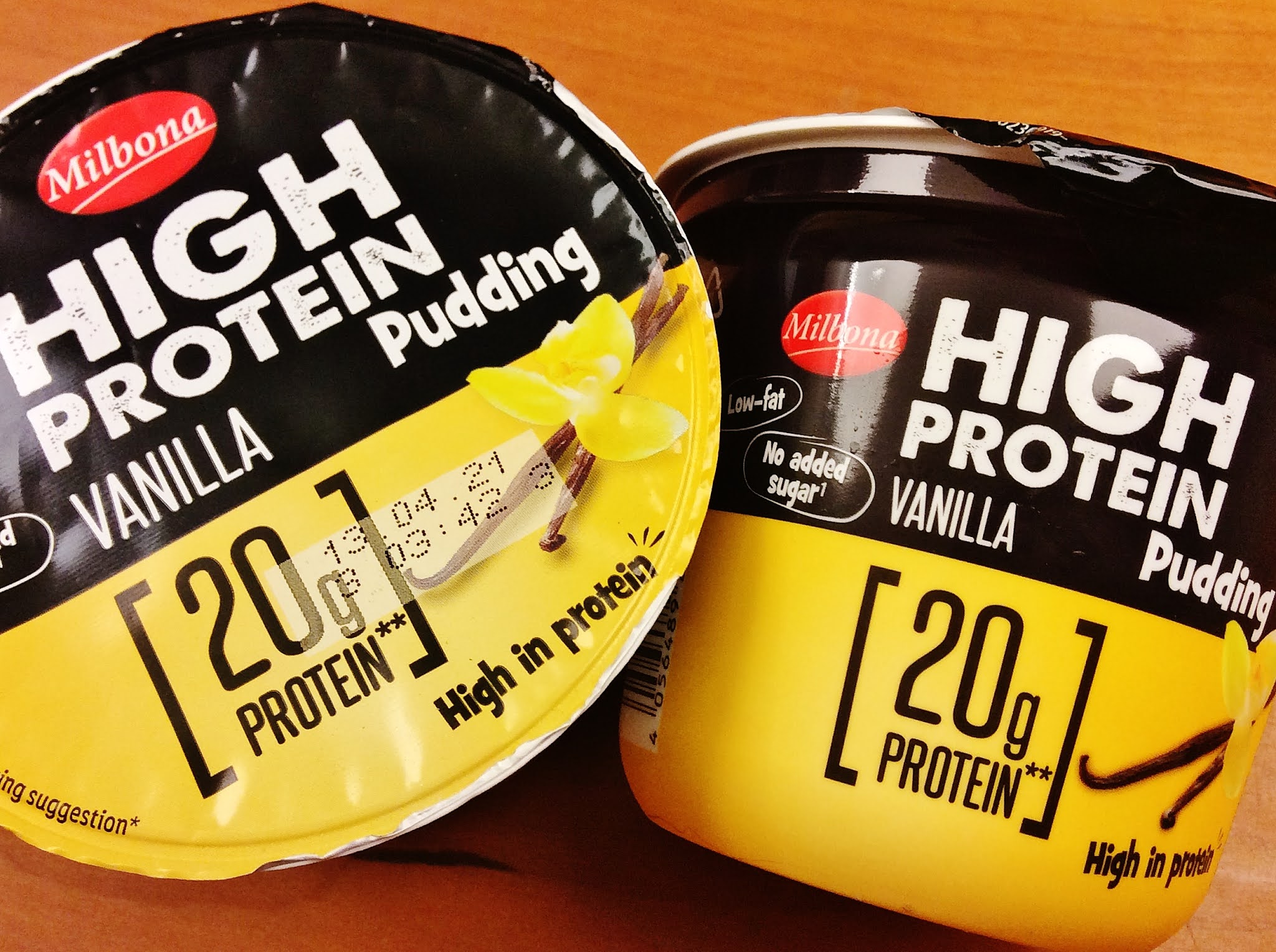 Produtos 91 Pudins Proteicos do Lidl (Baunilha/Chocolate)