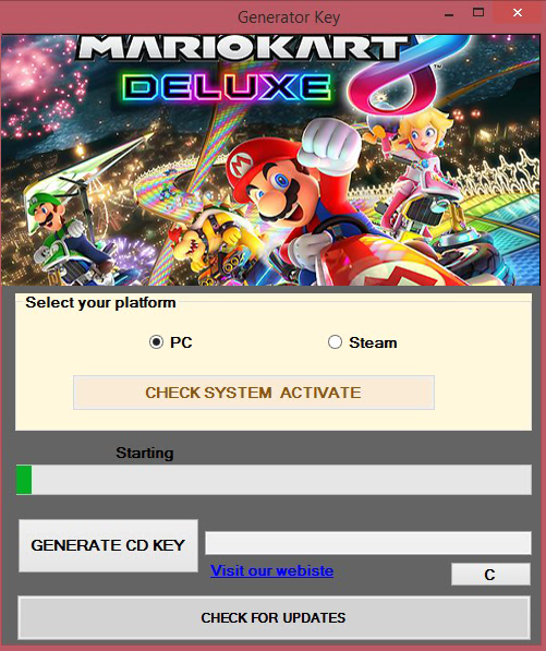 Mario Kart 8 Deluxe Multiplayer and Single Player Crack File + Origin