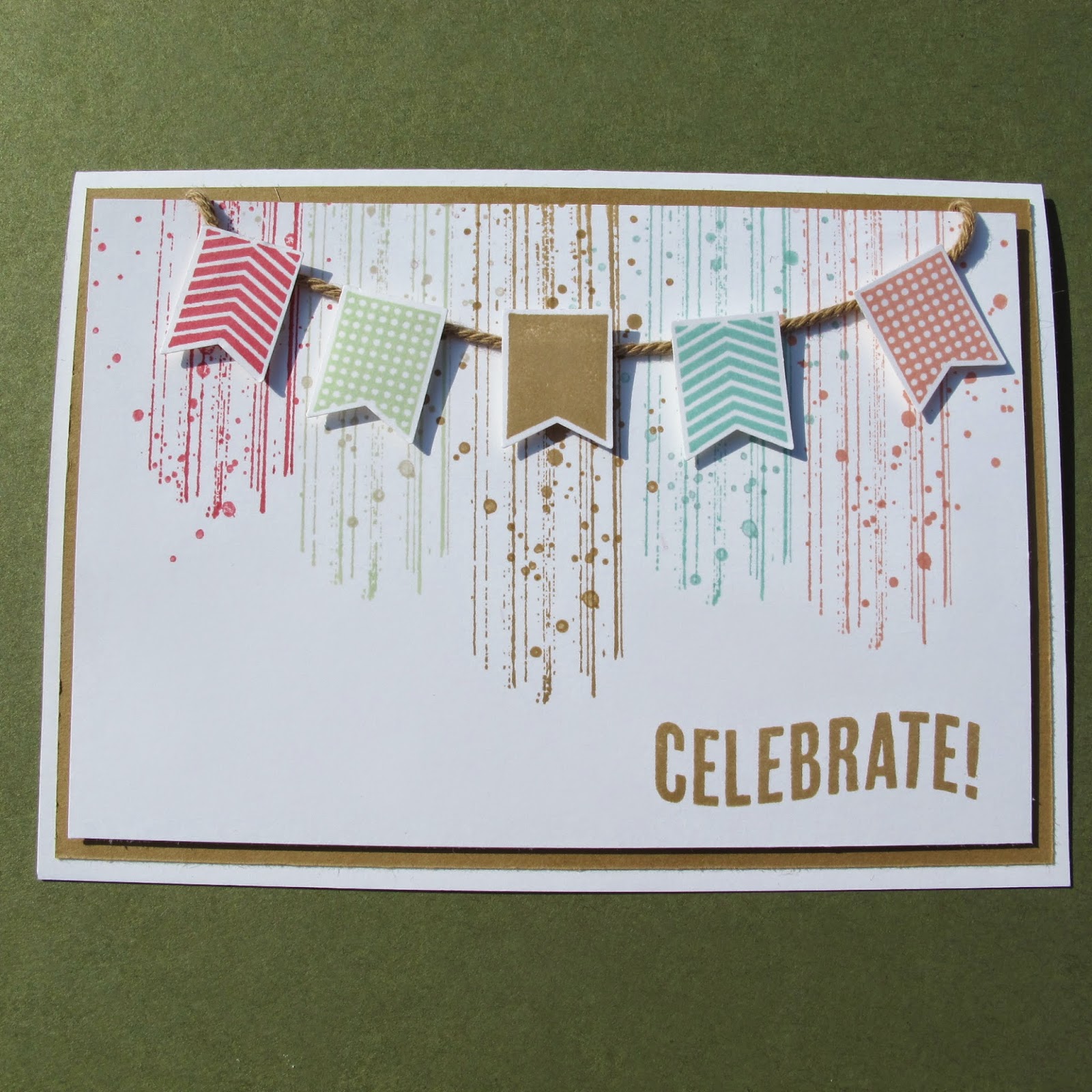 Create Grunge Stamp set from Stampin Up