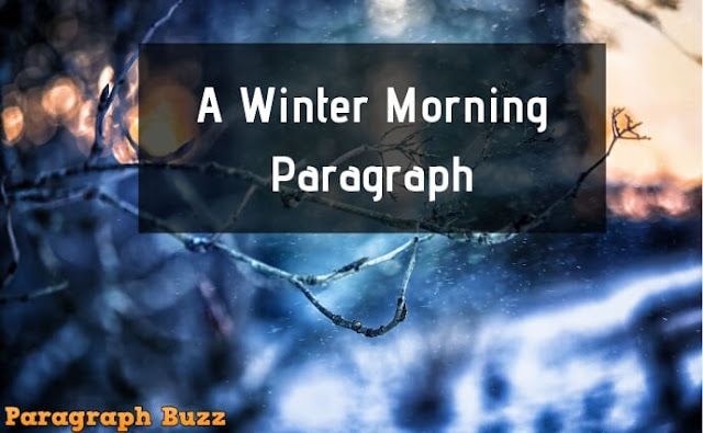 A winter morning essay for class 4 image