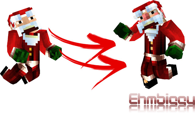 Santa is laughing 2.0 Minecraft Skin