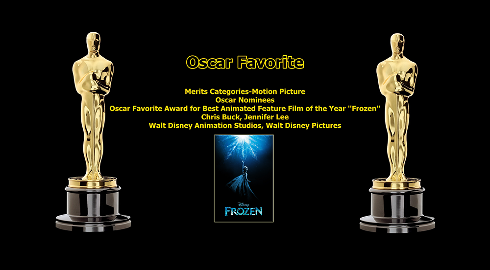 oscar favorite best animated feature film award frozen