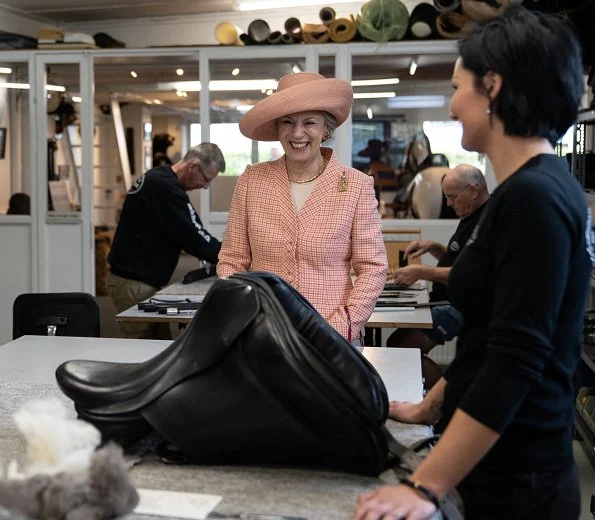 On the occasion of her 75th birthday, Princess Benedikte of Denmark visited The Danish Defence Command on Holmens Kanal