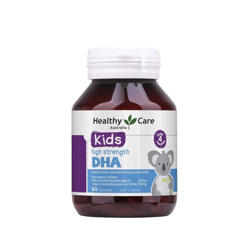 Healthy Care Viên bổ sung DHA cho trẻ từ 4 tháng tuổi DHA Kid 60 viên