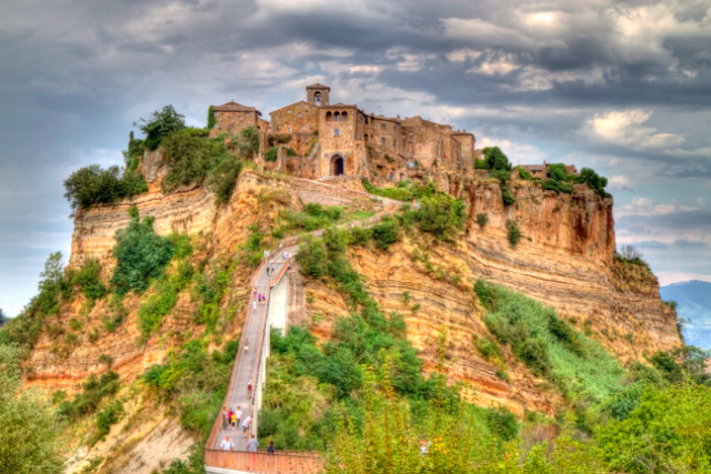 Civita di Bagnoregio medieval town in italy