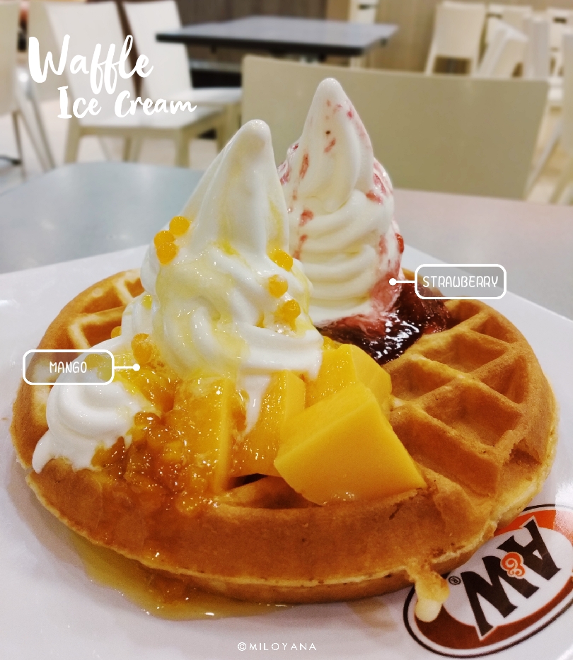 Waffle Ice Cream (by A&W) Do you like food?
