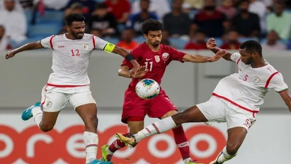 ملخص هدف فوز قطر علي عمان (1-0) تصفيات اسيا لكاس العالم