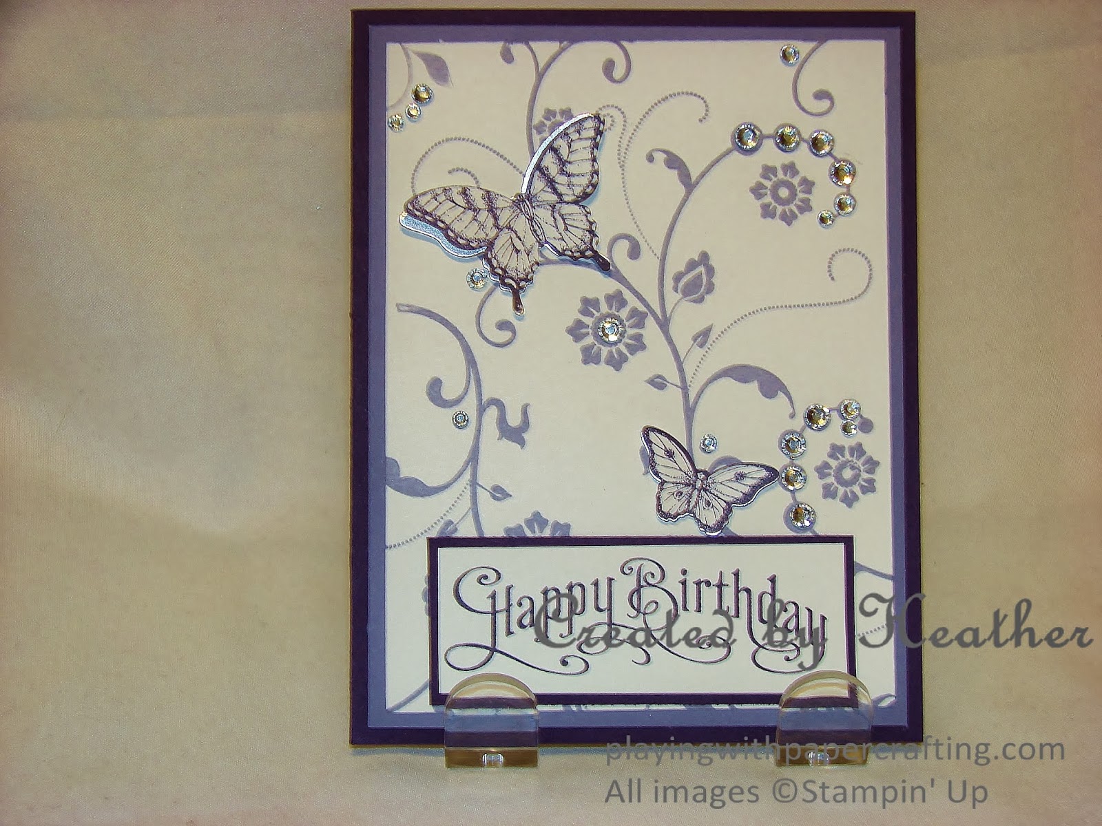 Playing with Papercrafting: Elegant Birthday