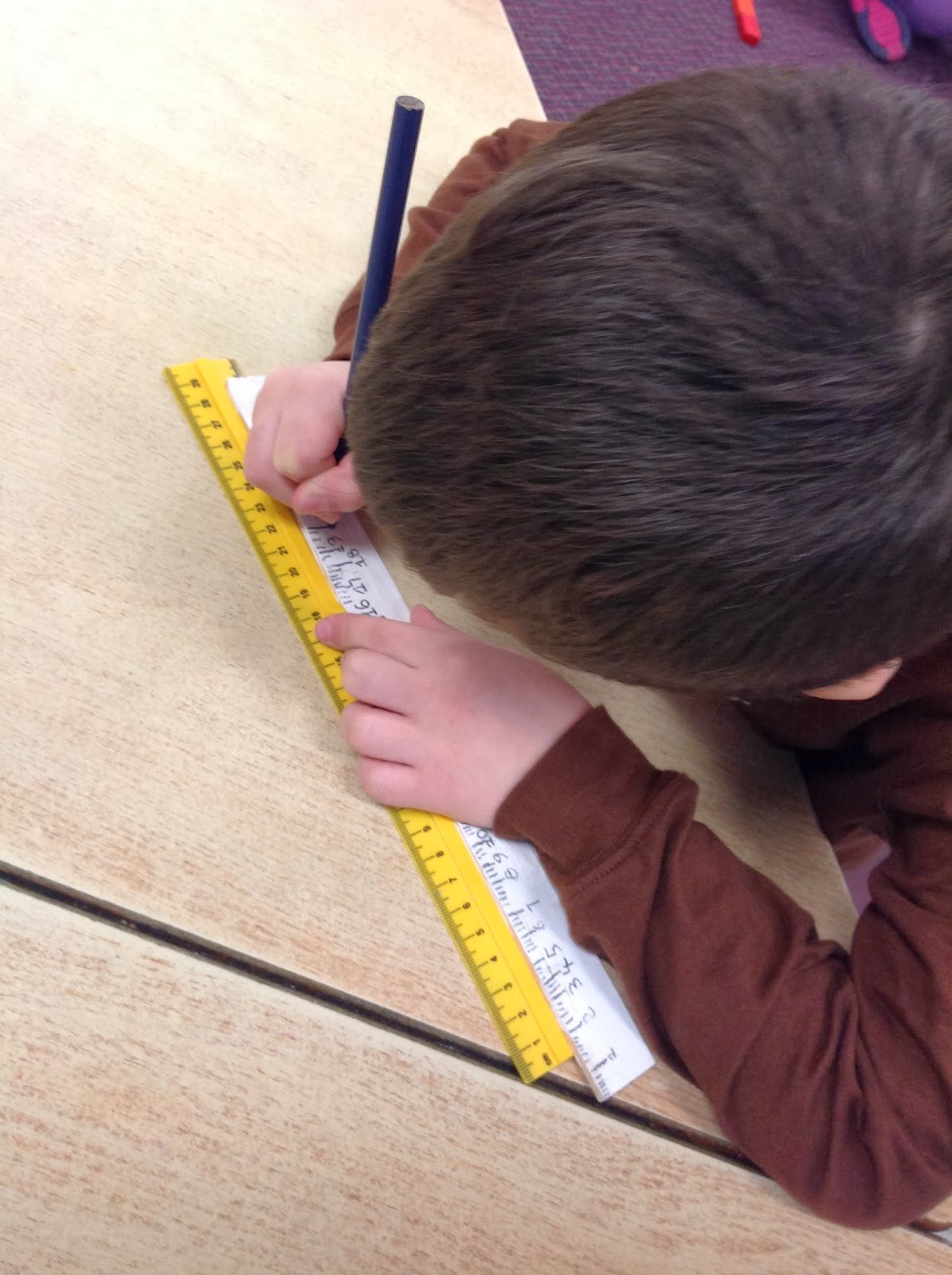 Wonders in Kindergarten Measuring Sticks!