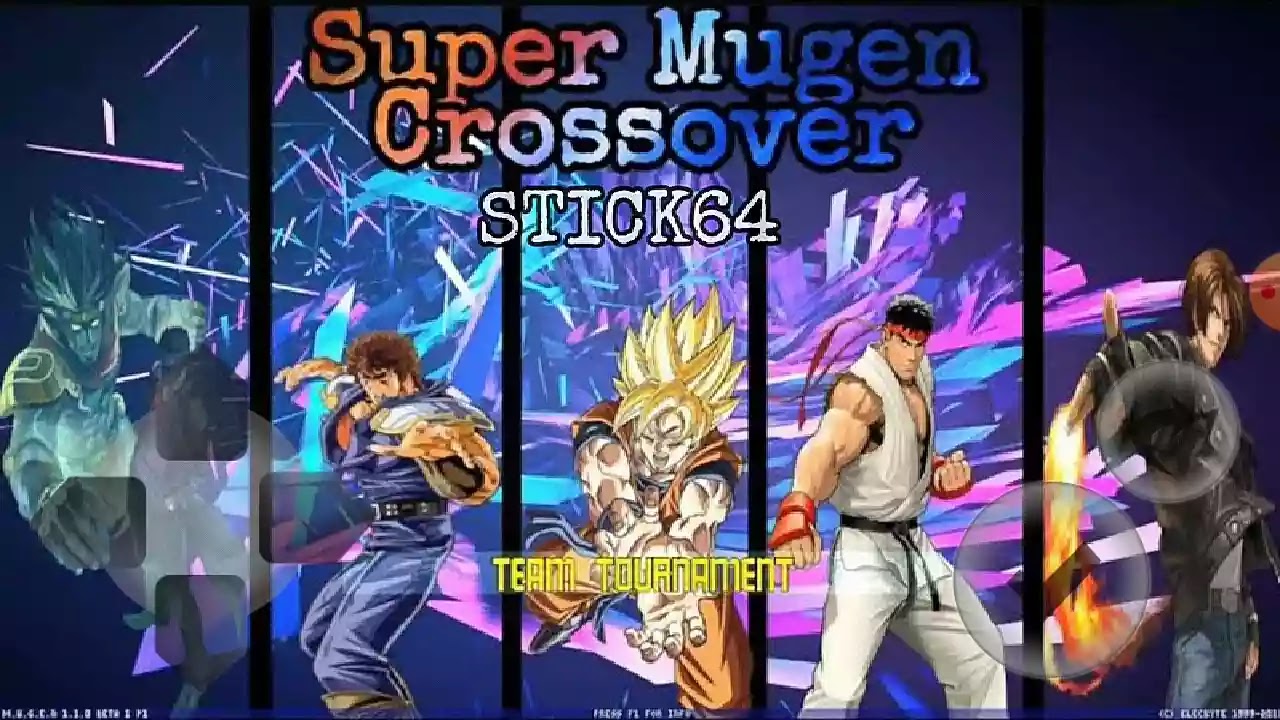 Super Anime Crossover Mugen Apk New Android Fighting Game