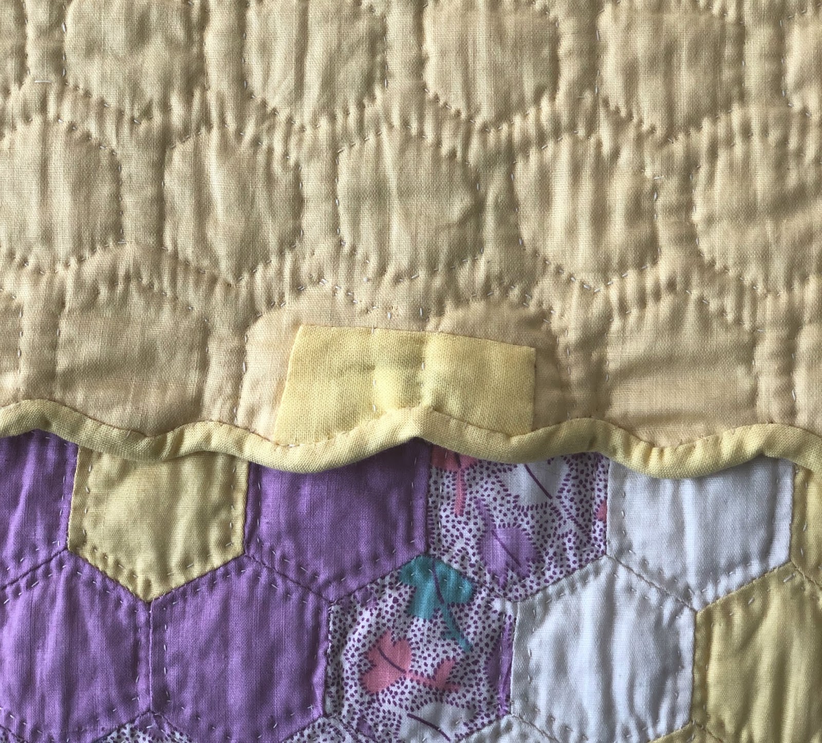 Sew Bliss Vintage Quilt Repaired