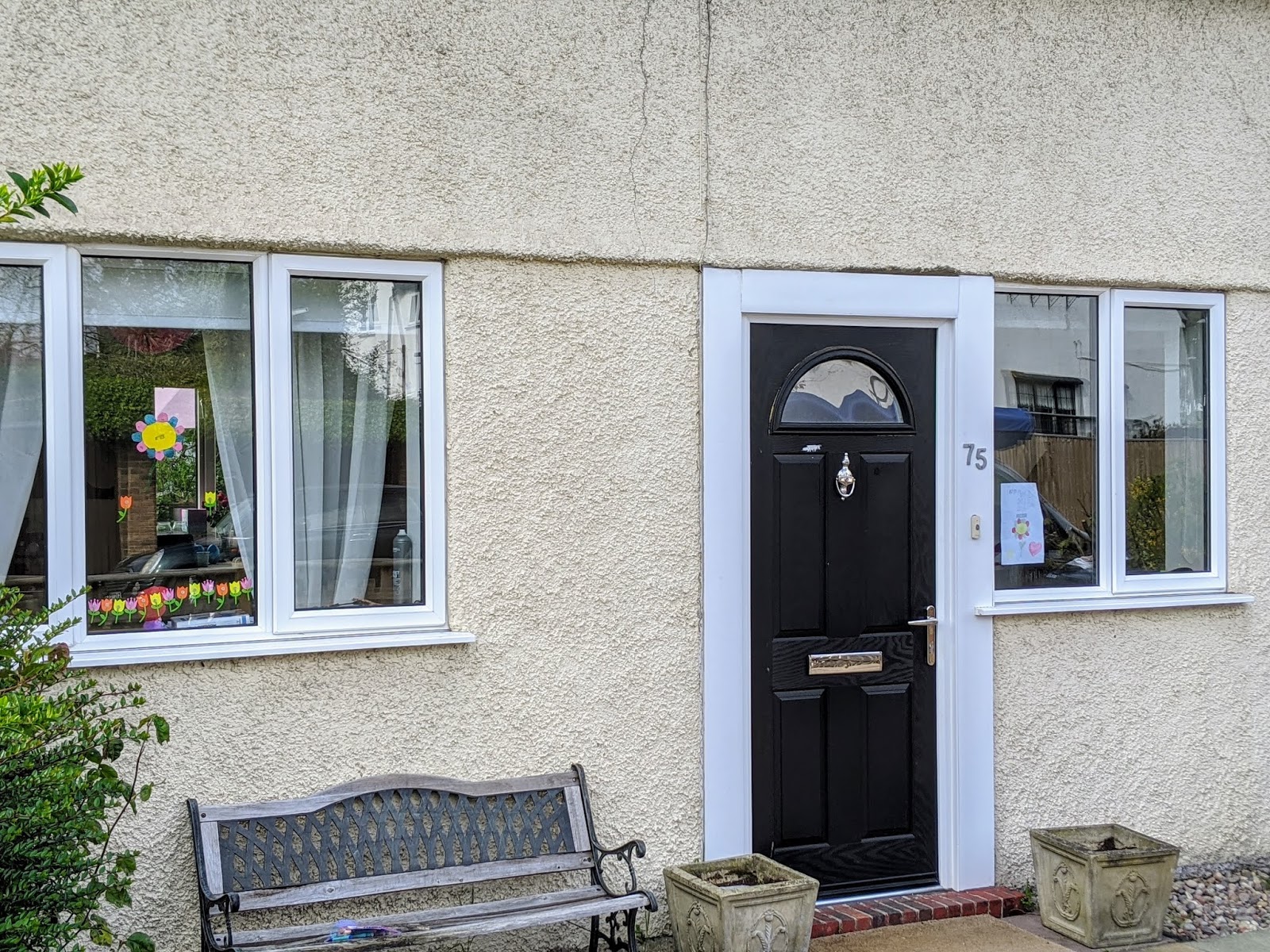 The Progress Estate, Eltham, SE9 The Rainbow Windows of The Progress