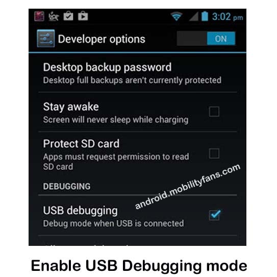 Enable USB Debugging mode on your Karbonn Titanium S7 Device Enable USB Debugging mode on your Karbonn Titanium S7
