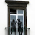 conversation on the balcony