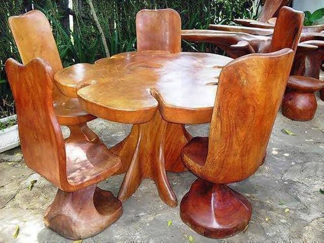 22 Best Eye Catching Unique Handmade Wood Crafts Tables And Seats Decor Units