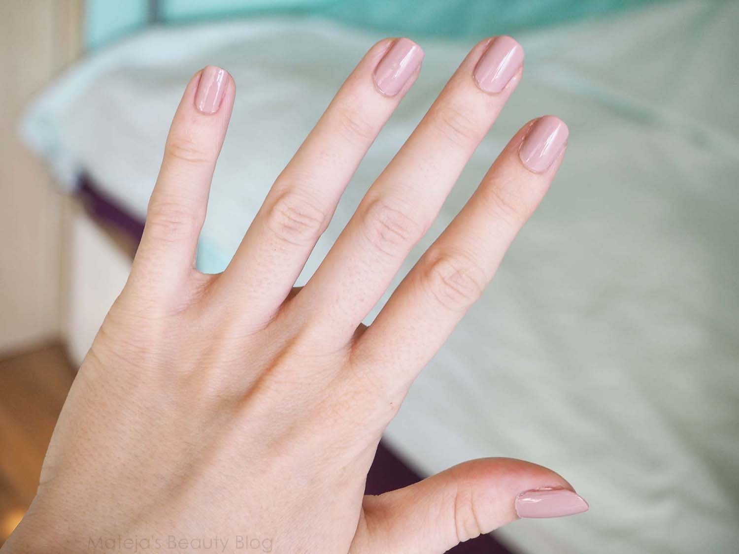 1. Kiko Milano Nail Lacquer in "Rosy Taupe" - wide 7