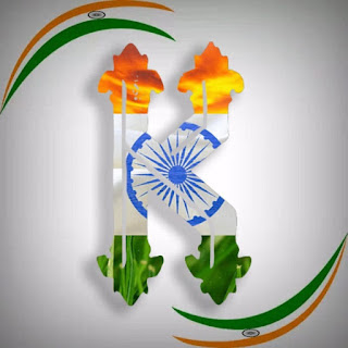 તિરંગા સ્પેશિયલ A to Z આલ્ફાબેટ વોટ્સએપ ડીપી ઇમેજ