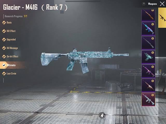 M416 Glacier Skin Hd Wallpaper Pubg Mobile Player Scout Spend More Than 8 Lakhs Rs To Get A Single Gun Skin In Game pubg mobile player scout spend more