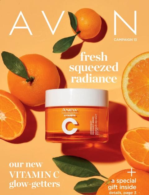 AVON Campaign 13 2021 Brochure Online - Fresh Squeezed Radiance!