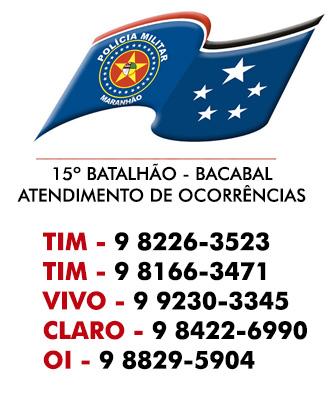 TELEFONES DA POLÍCIA MILITAR