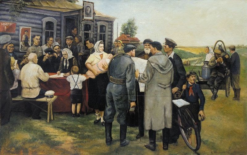 собрание в колхозе. общеколхозное собрание 1930. совещание в колхозе. собрание крестьян. раскулачивание в 30 годы раскулачивание крестьян.