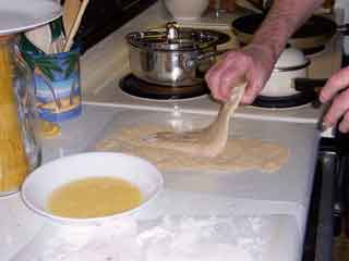 Sole dredge in crumbs