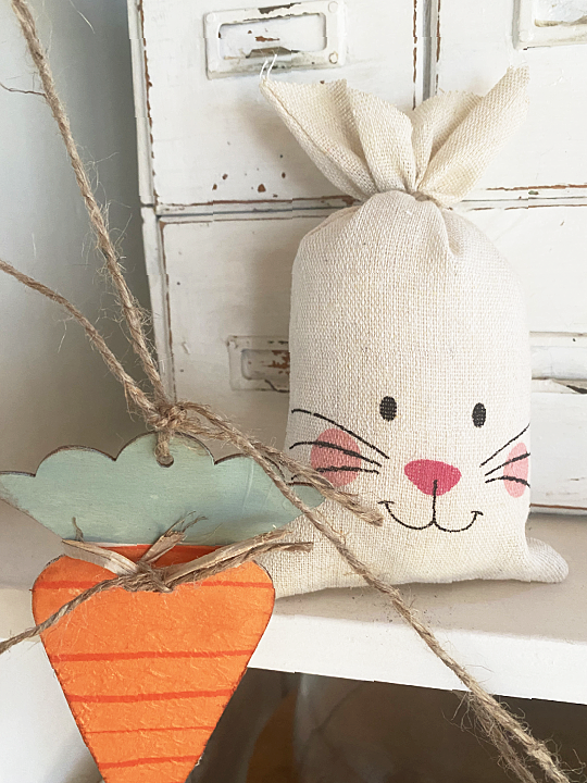 bunny and carrot garland