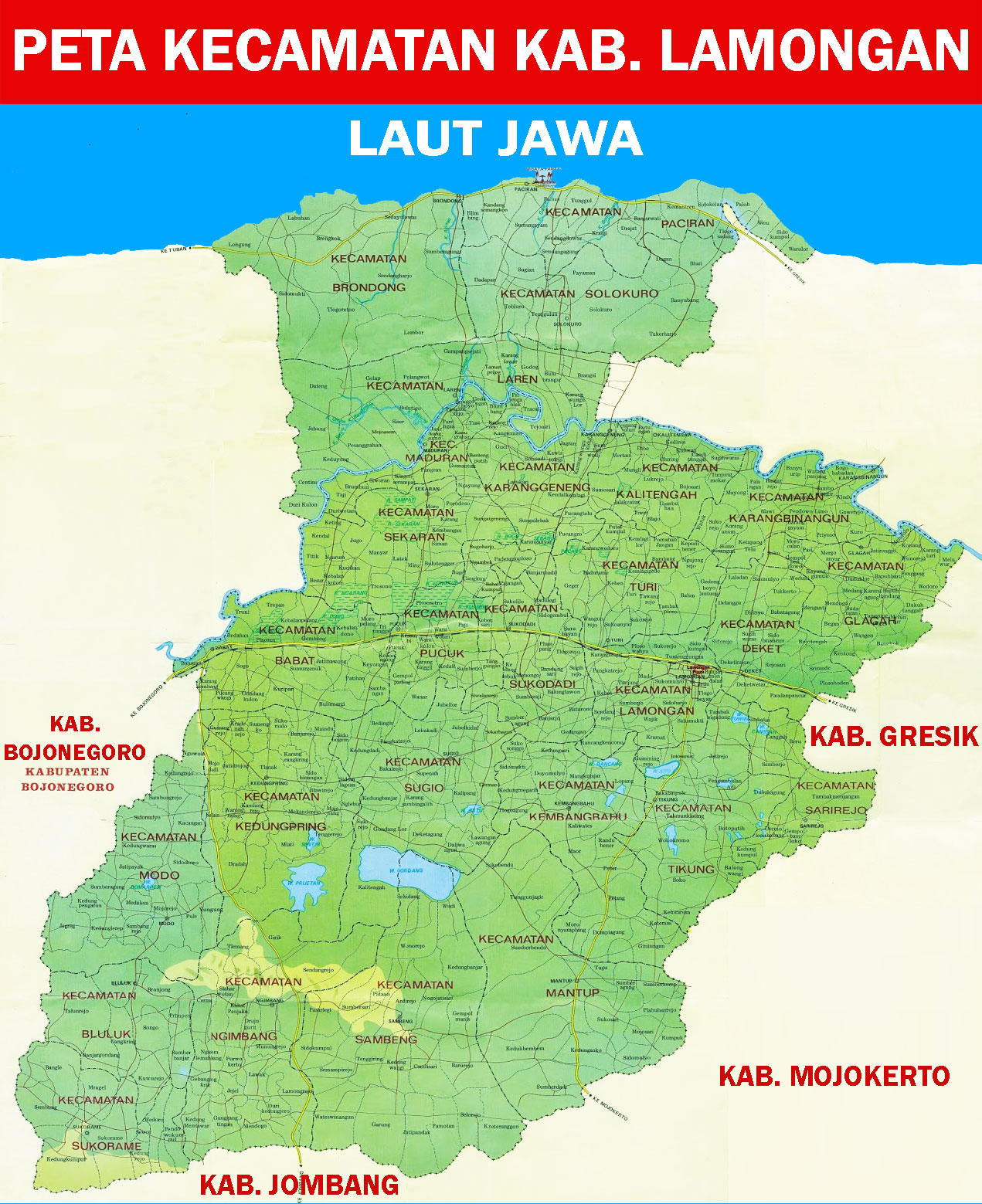 Peta Laut Jawa Timur 