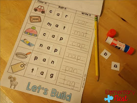 Second Grade Nest: Letter and Short Vowel Interactive Fun