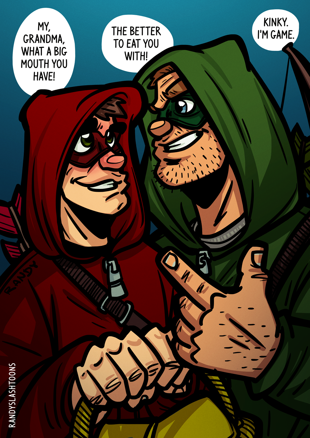 1000px x 1414px - Randy/Toons: Roy Harper & Oliver Queen aka Green Arrow & Arsenal