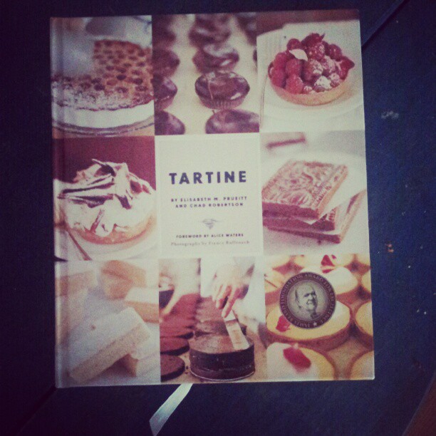 Tartine cookbook Chronicle books bakery