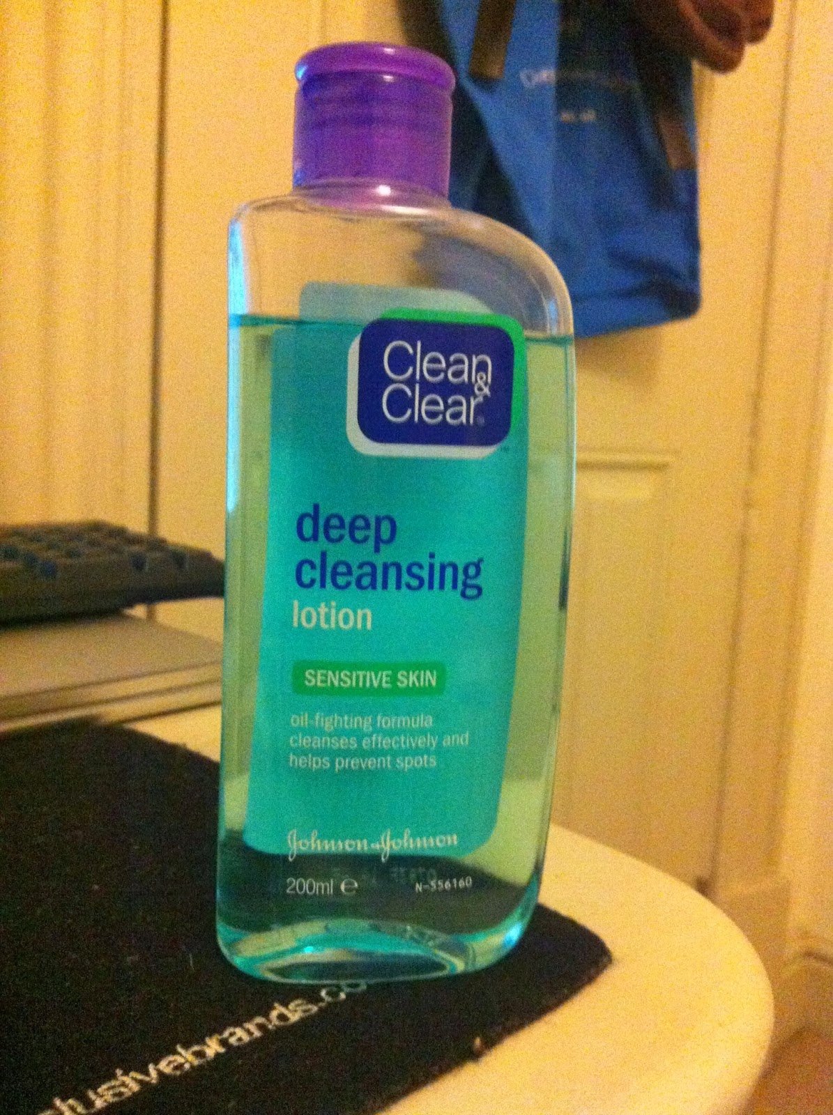 clean & clear deep cleansing lotion