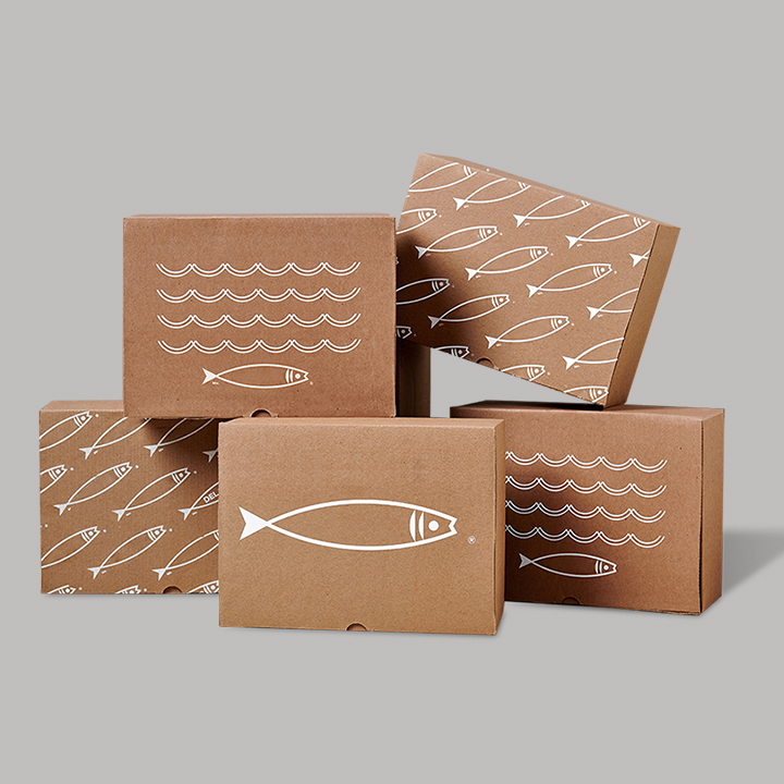Custom printed corrugated boxes