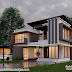 Contemporary style 376 square yard home design