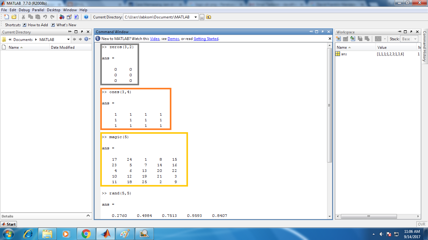 Строка матрицы matlab. Строка матрицы matlab. Mathlab элемент матрицы. Суммирование в matlab. Строка матрицы matlab.