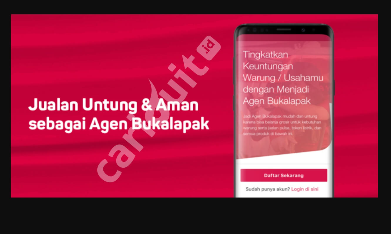 Cara Jadi Agen Bukalapak untuk Penghasilan Tambahan - cariduit.id