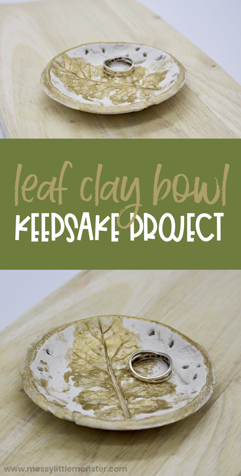 DIY Clay Leaf Bowls - Emma Owl