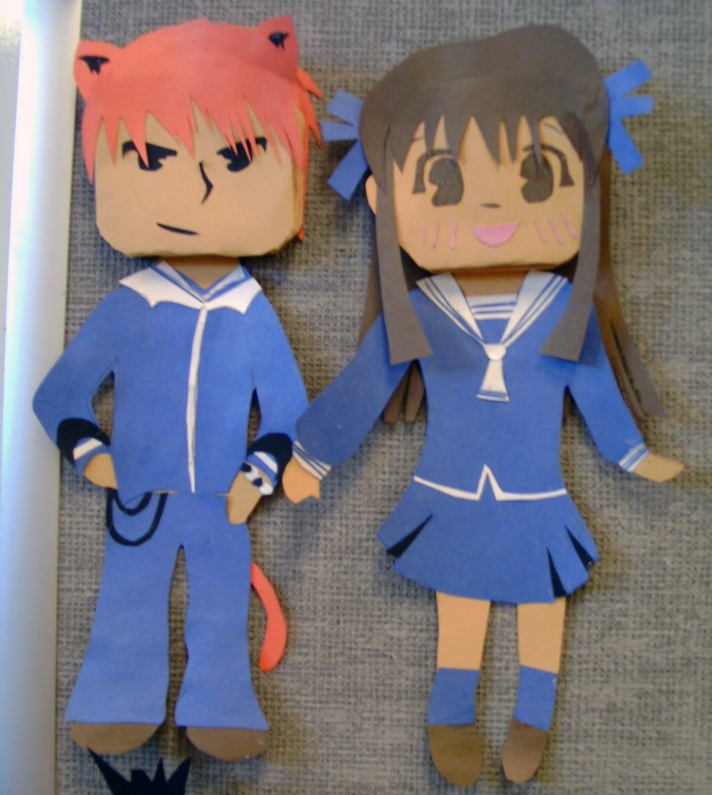 The Painted Apple Paper Puppets