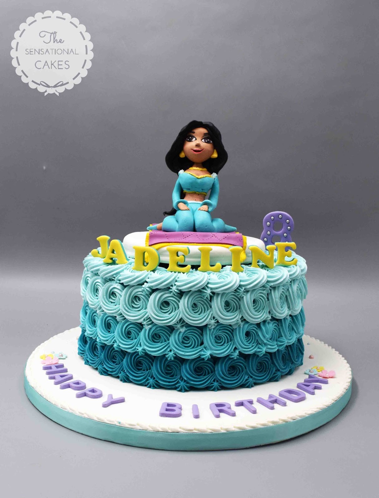 The Sensational Cakes Princess Jasmine Inspired Theme Cake Singapore